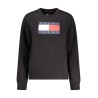 TOMMY HILFIGER FELPA SENZA ZIP DONNA NERO