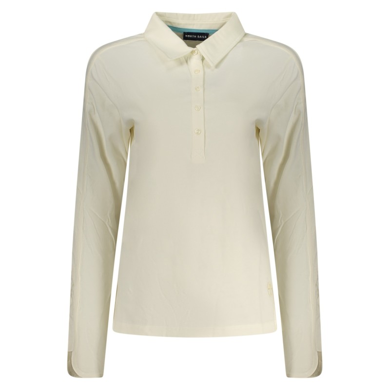 NORTH SAILS POLO MANICHE LUNGHE DONNA BIANCO