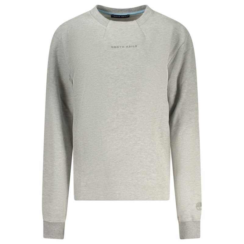 NORTH SAILS FELPA SENZA ZIP DONNA GRIGIO