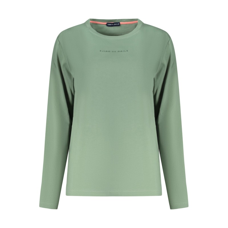 NORTH SAILS T-SHIRT MANICHE LUNGHE DONNA VERDE