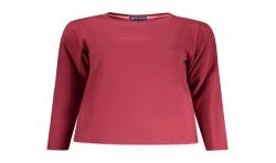 NORTH SAILS T-SHIRT MANICHE LUNGHE DONNA ROSSO
