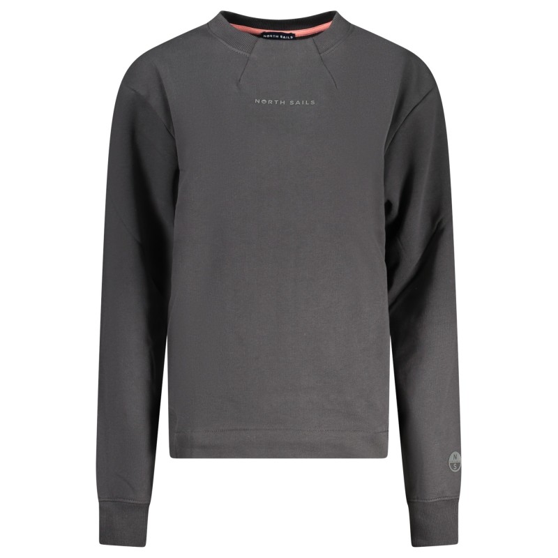 NORTH SAILS FELPA SENZA ZIP DONNA NERO