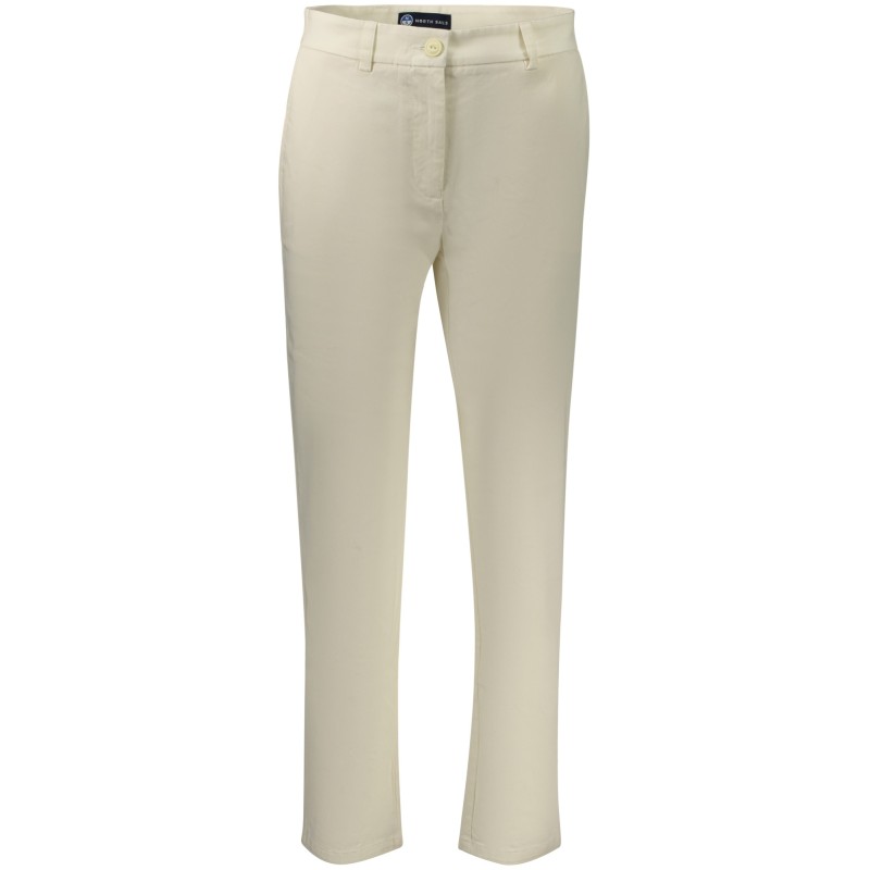 NORTH SAILS PANTALONE DONNA BIANCO