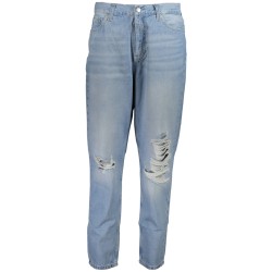 CALVIN KLEIN JEANS DENIM DONNA AZZURRO