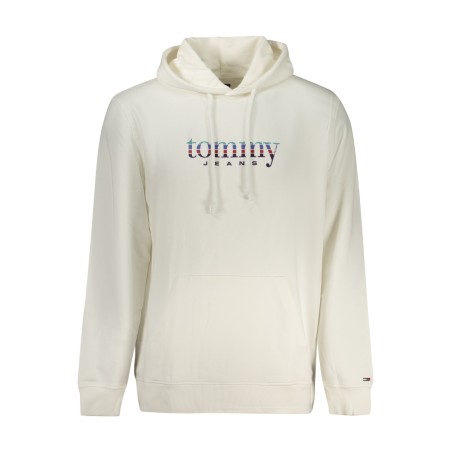 TOMMY HILFIGER FELPA SENZA ZIP UOMO BIANCO