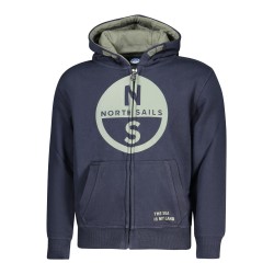 NORTH SAILS FELPA CON ZIP BAMBINO BLU