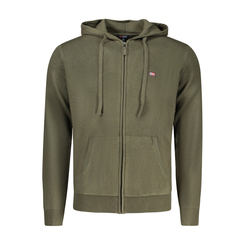 NORWAY 1963 CARDIGAN UOMO VERDE