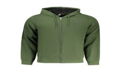 U.S. GRAND FELPA CON ZIP UOMO VERDE