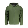 U.S. GRAND FELPA CON ZIP UOMO VERDE