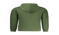 U.S. GRAND FELPA CON ZIP UOMO VERDE