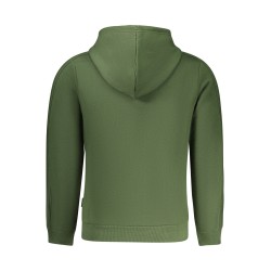 U.S. GRAND FELPA CON ZIP UOMO VERDE