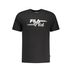 FILA T-SHIRT MANICHE CORTE UOMO NERO