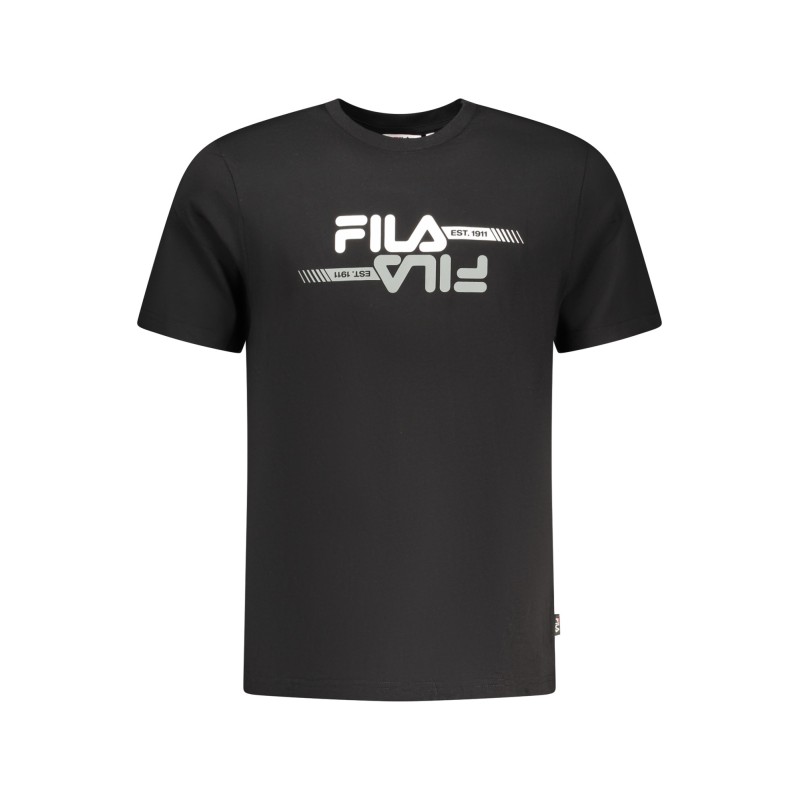 FILA T-SHIRT MANICHE CORTE UOMO NERO