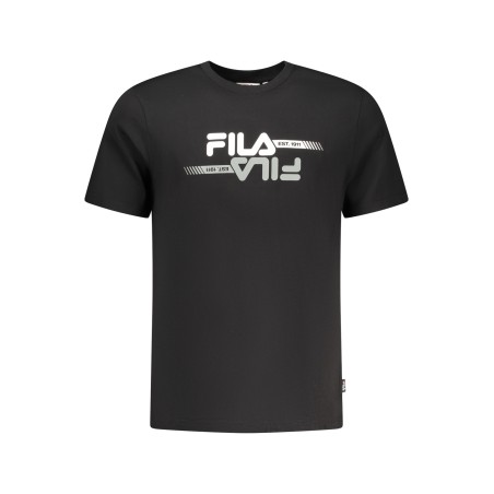 FILA T-SHIRT MANICHE CORTE UOMO NERO