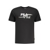 FILA T-SHIRT MANICHE CORTE UOMO NERO