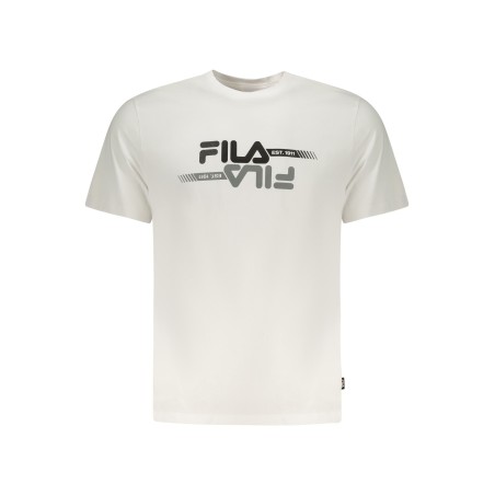 FILA T-SHIRT MANICHE CORTE UOMO BIANCO
