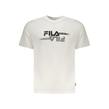 FILA T-SHIRT MANICHE CORTE UOMO BIANCO