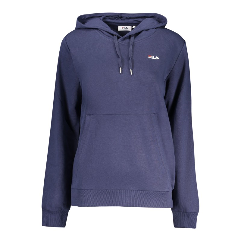 FILA FELPA SENZA ZIP DONNA BLU