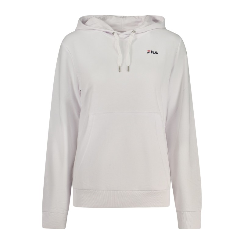 FILA FELPA SENZA ZIP DONNA BIANCO