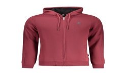 U.S. GRAND FELPA CON ZIP UOMO ROSSO