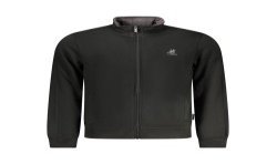 U.S. GRAND FELPA CON ZIP UOMO NERO