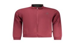 U.S. GRAND FELPA CON ZIP UOMO ROSSO