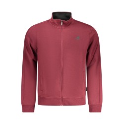 U.S. GRAND FELPA CON ZIP UOMO ROSSO