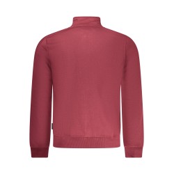 U.S. GRAND FELPA CON ZIP UOMO ROSSO