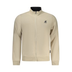 U.S. GRAND FELPA CON ZIP UOMO BEIGE