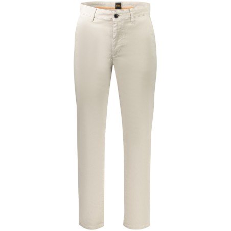 BOSS PANTALONE UOMO BEIGE