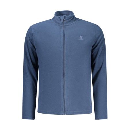 U.S. GRAND FELPA CON ZIP UOMO BLU