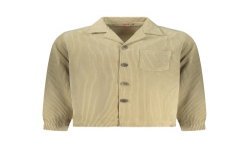 RIFLE CAMICIA MANICHE LUNGHE UOMO BEIGE
