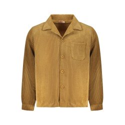 RIFLE CAMICIA MANICHE LUNGHE UOMO MARRONE