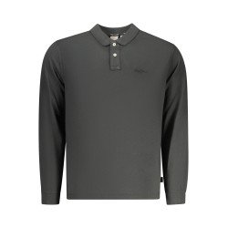 PEPE JEANS POLO MANICHE LUNGHE UOMO NERO