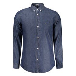 PEPE JEANS CAMICIA MANICHE LUNGHE UOMO BLU