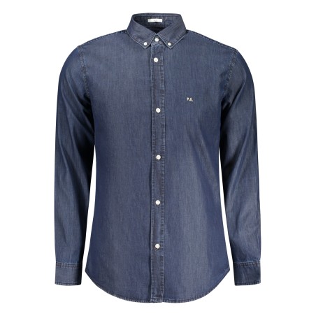 PEPE JEANS CAMICIA MANICHE LUNGHE UOMO BLU