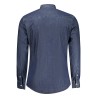 PEPE JEANS CAMICIA MANICHE LUNGHE UOMO BLU