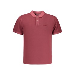 PEPE JEANS POLO MANICHE CORTE UOMO ROSSO
