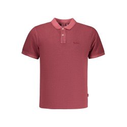 PEPE JEANS POLO MANICHE CORTE UOMO ROSSO