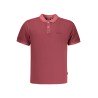 PEPE JEANS POLO MANICHE CORTE UOMO ROSSO