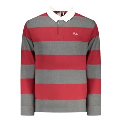 PEPE JEANS POLO MANICHE LUNGHE UOMO ROSSO