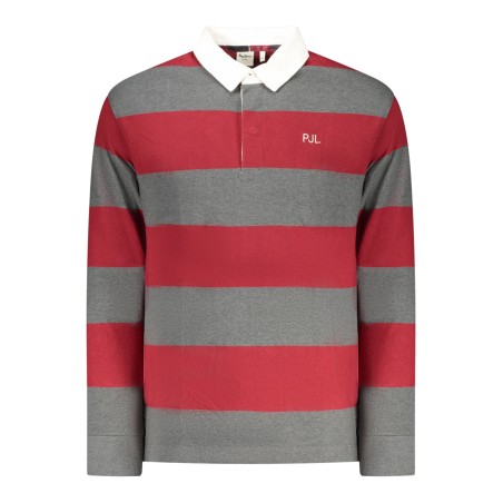 PEPE JEANS POLO MANICHE LUNGHE UOMO ROSSO