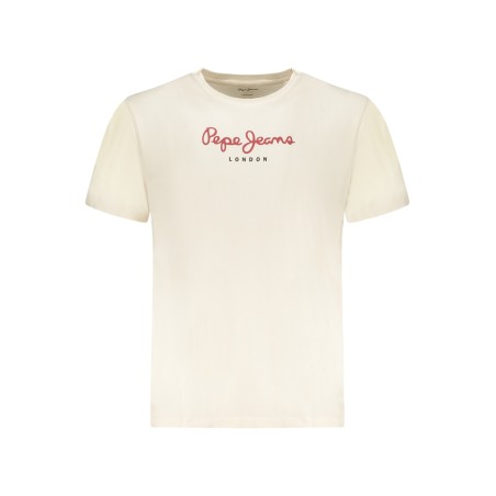 PEPE JEANS T-SHIRT MANICHE CORTE UOMO BEIGE