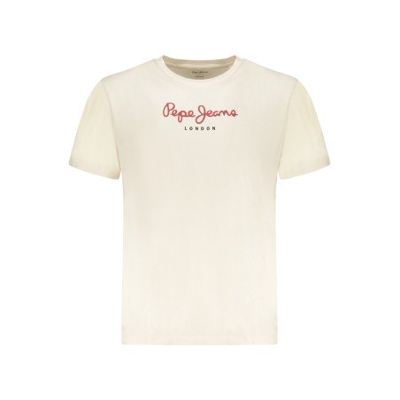 PEPE JEANS T-SHIRT MANICHE CORTE UOMO BEIGE