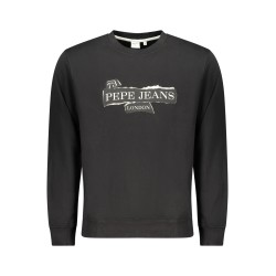 PEPE JEANS FELPA SENZA ZIP UOMO NERO