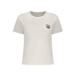 PEPE JEANS T-SHIRT MANICHE CORTE DONNA BIANCO