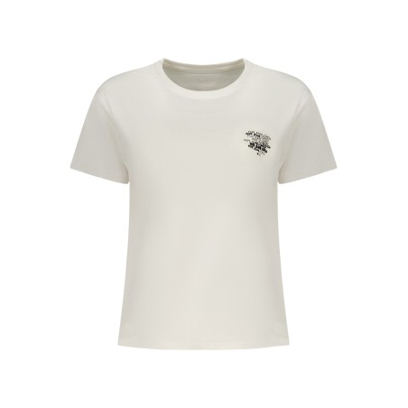 PEPE JEANS T-SHIRT MANICHE CORTE DONNA BIANCO
