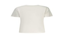 PEPE JEANS T-SHIRT MANICHE CORTE DONNA BIANCO