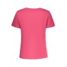 PEPE JEANS T-SHIRT MANICHE CORTE DONNA ROSA