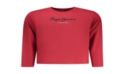 PEPE JEANS T-SHIRT MANICHE LUNGHE UOMO ROSSO